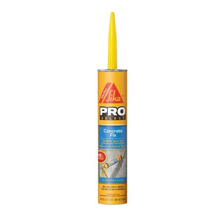 Sika Pro Select Gray Polyurethane Concrete Caulk Sealant 10.1 oz 515318